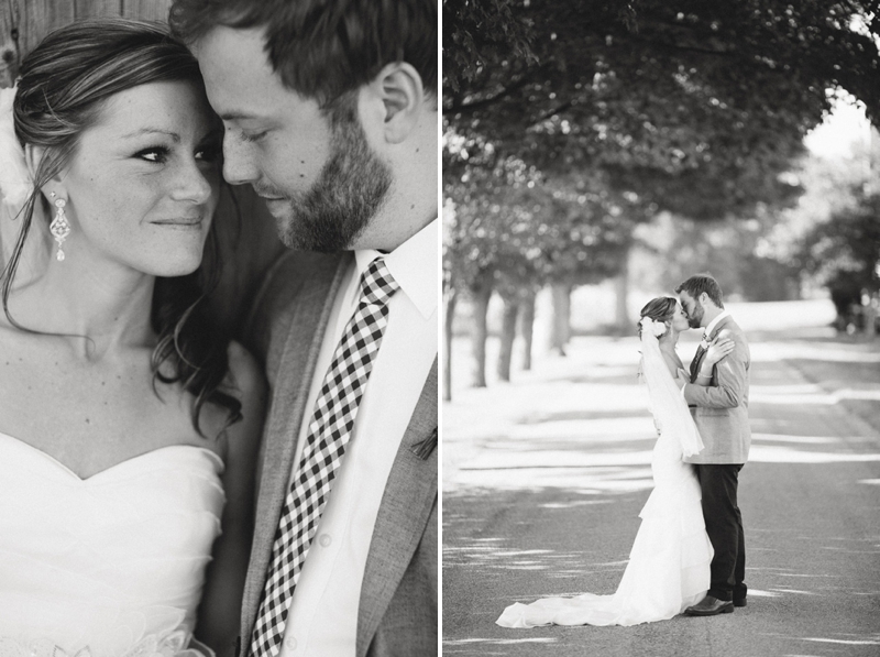 Yellow & Navy Rustic Ohio Wedding By BRAUNphotography via TheELD.com