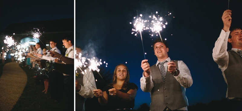 Yellow & Navy Rustic Ohio Wedding By BRAUNphotography via TheELD.com