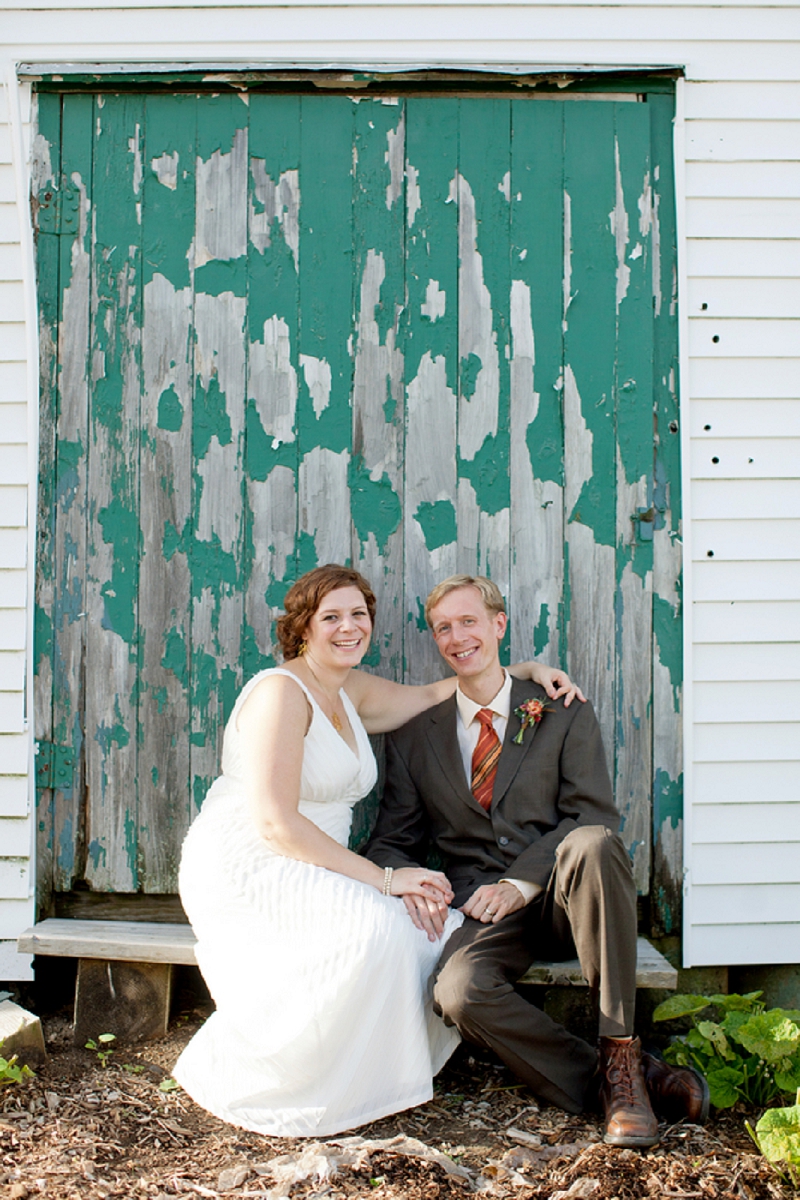 Eclectic, Farm Fresh Maine Wedding via TheELD.com