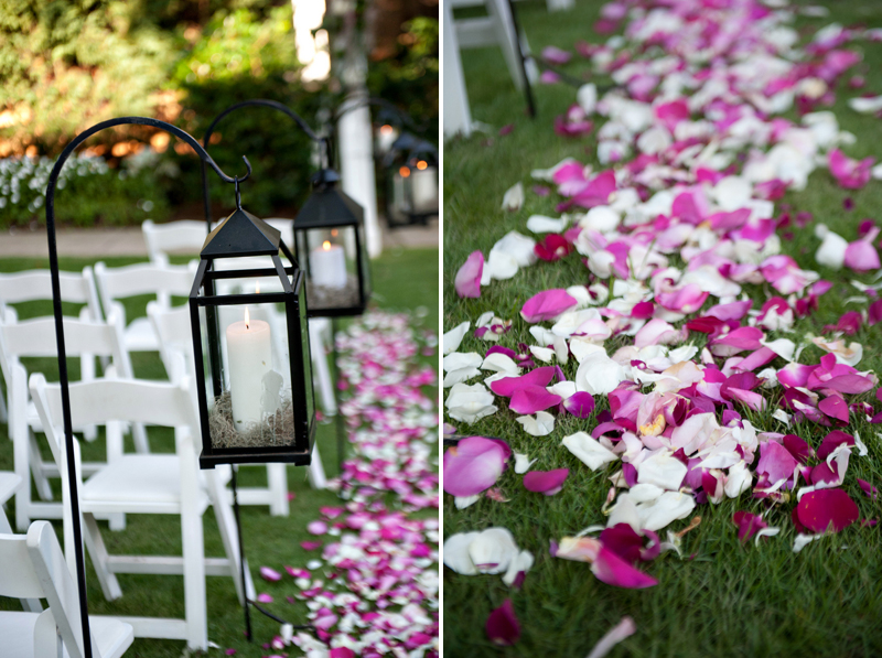 Hot Pink and Navy Georgia Wedding via TheELD.com