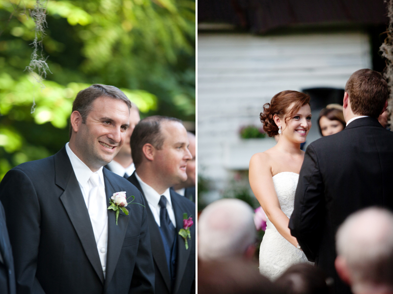 Hot Pink and Navy Georgia Wedding via TheELD.com