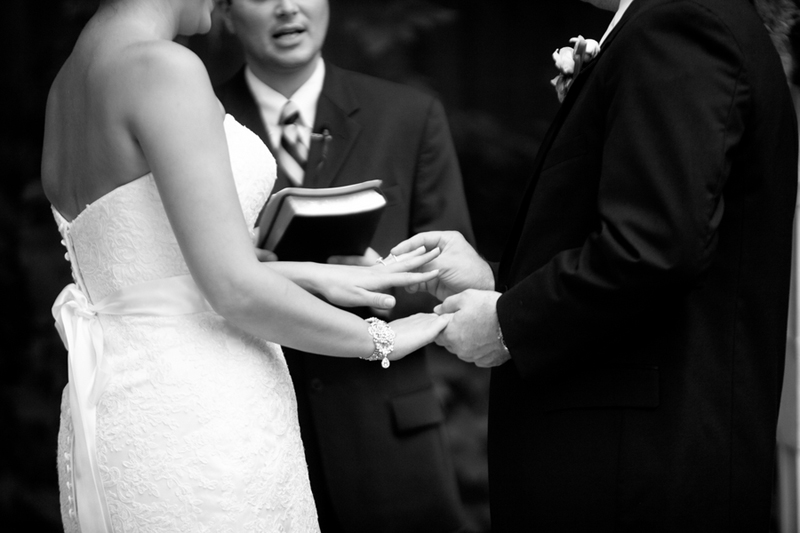 Hot Pink and Navy Georgia Wedding via TheELD.com