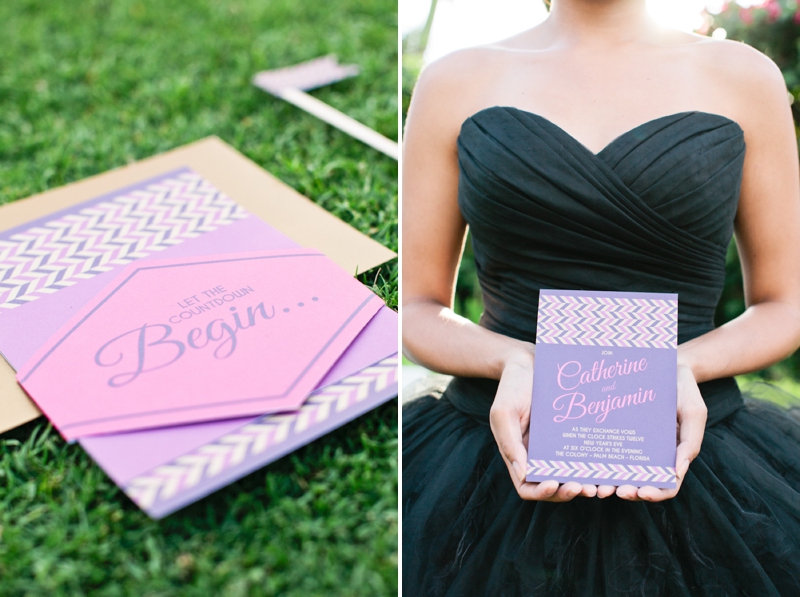 Colorful New Years Eve Wedding Inspiration via TheELD.com