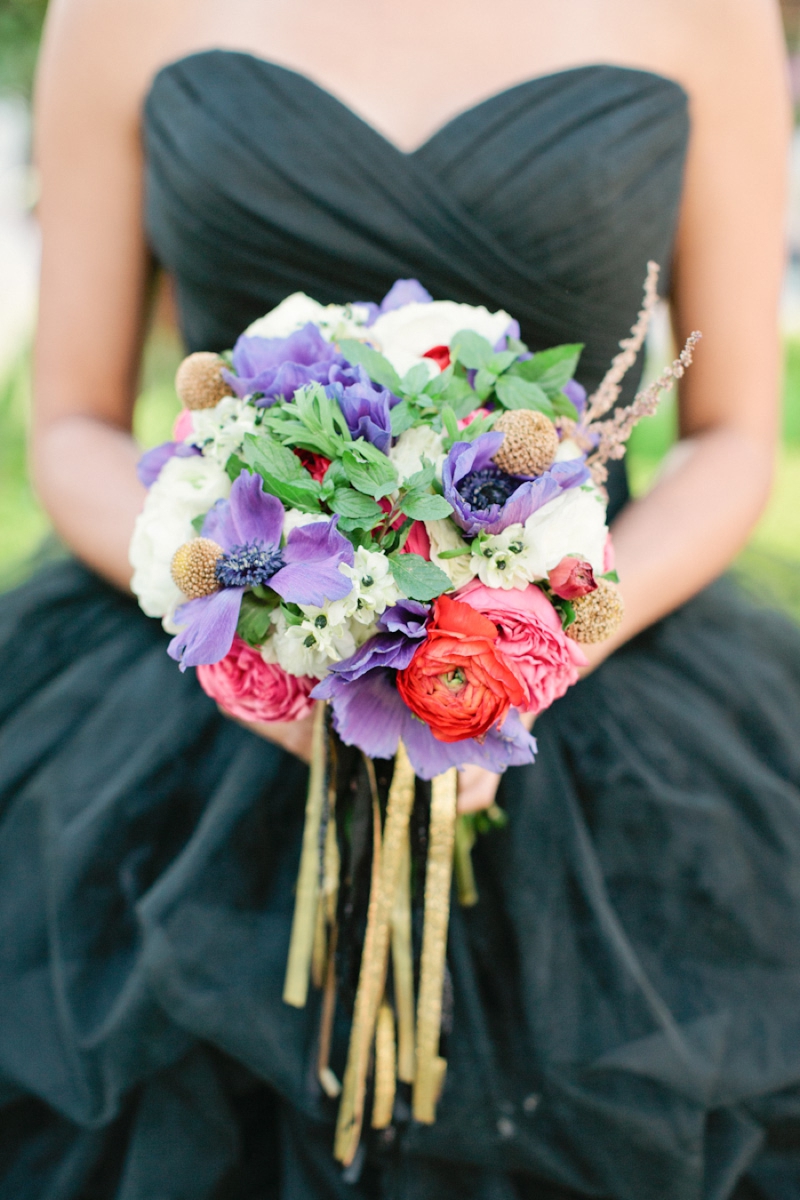 Colorful New Years Eve Wedding Inspiration via TheELD.com