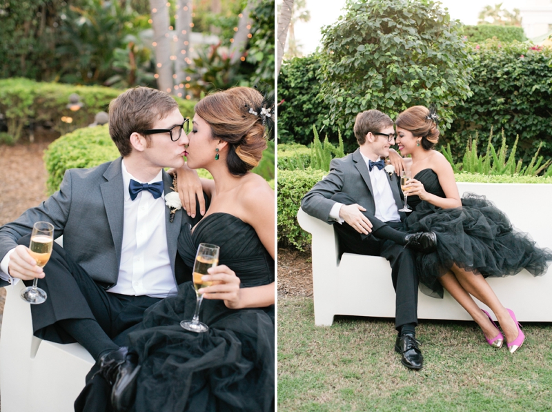 Colorful New Years Eve Wedding Inspiration via TheELD.com