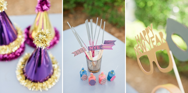 Colorful New Years Eve Wedding Inspiration via TheELD.com