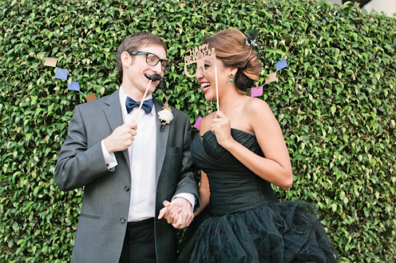 Colorful New Years Eve Wedding Inspiration via TheELD.com