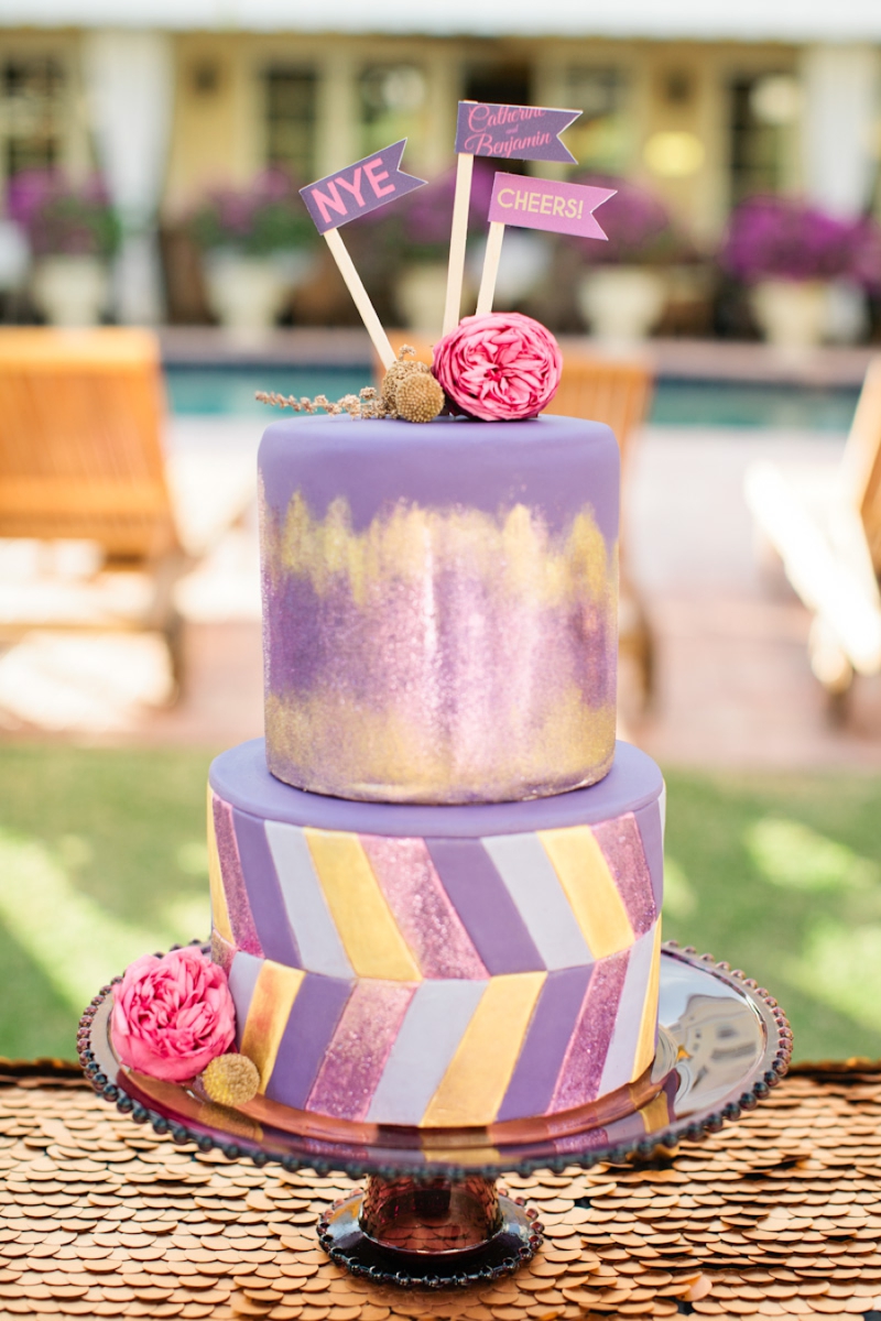 Colorful New Years Eve Wedding Inspiration via TheELD.com