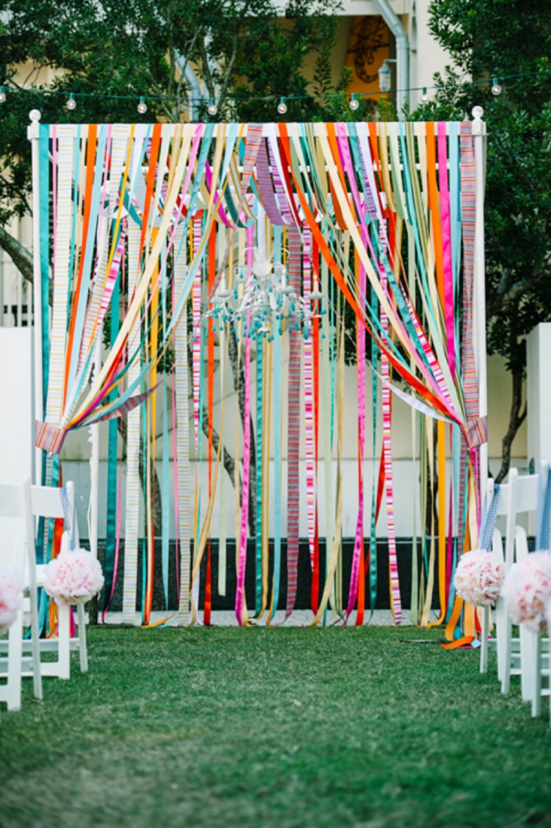 Colorful & Eclectic Rosemary Beach Wedding via TheELD.com