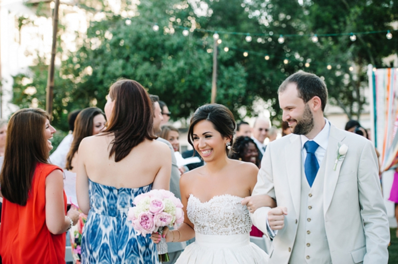 Colorful & Eclectic Rosemary Beach Wedding via TheELD.com