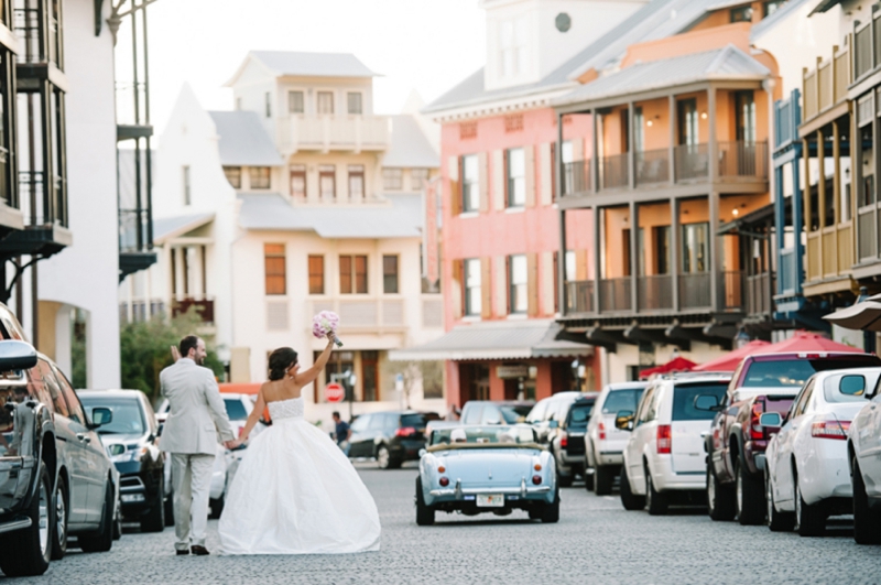 Colorful & Eclectic Rosemary Beach Wedding via TheELD.com