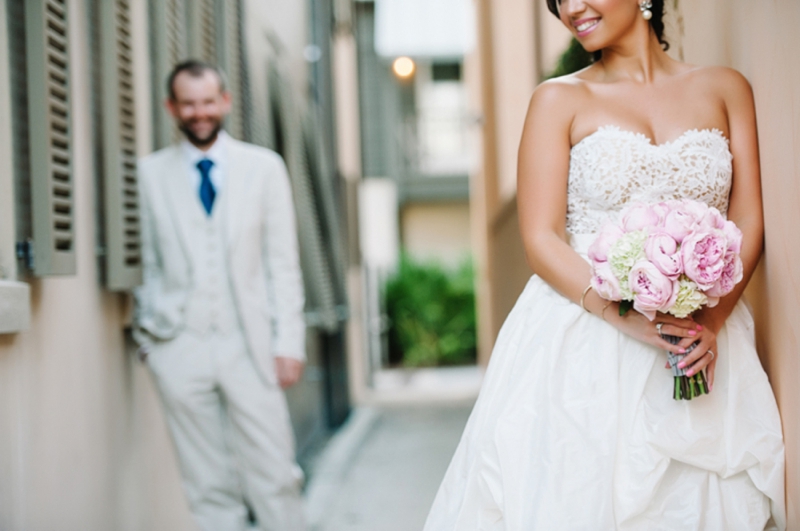 Colorful & Eclectic Rosemary Beach Wedding via TheELD.com