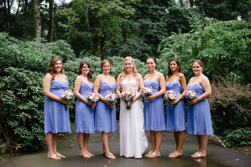 Fresh & Colorful Rustic Wedding via TheELD.com