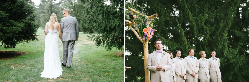 Fresh & Colorful Rustic Wedding via TheELD.com