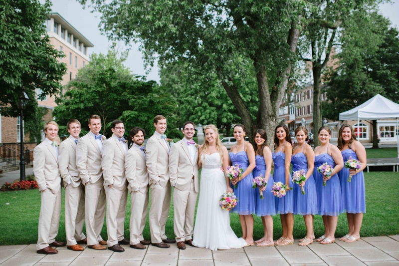 Fresh & Colorful Rustic Wedding via TheELD.com