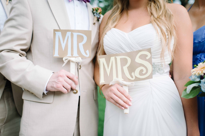 Fresh & Colorful Rustic Wedding via TheELD.com