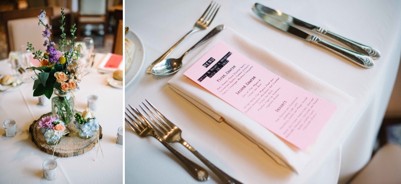 Fresh & Colorful Rustic Wedding via TheELD.com