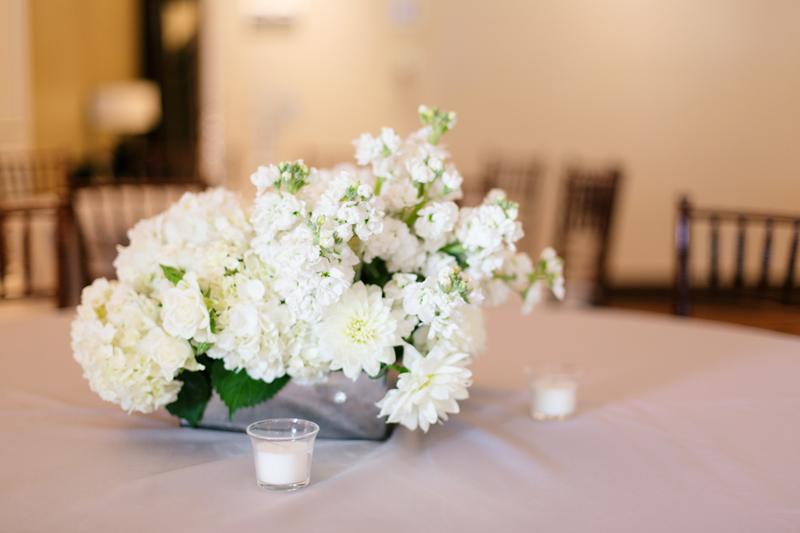 Romantic Gray, Green & White Oklahoma Wedding via TheELD.com