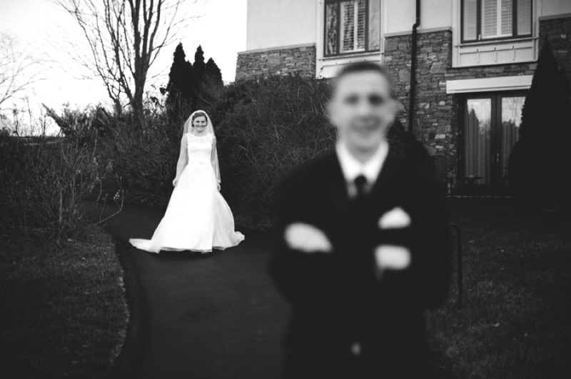 Elegant Silver and White Biltmore Estate Wedding via TheELD.com