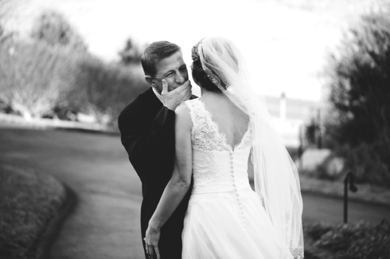 Elegant Silver and White Biltmore Estate Wedding via TheELD.com