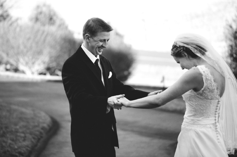 Elegant Silver and White Biltmore Estate Wedding via TheELD.com