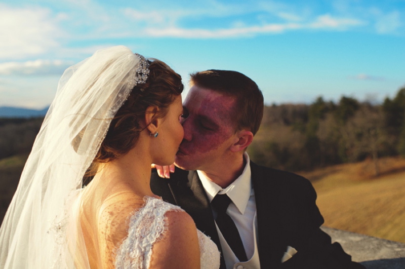 Elegant Silver and White Biltmore Estate Wedding via TheELD.com