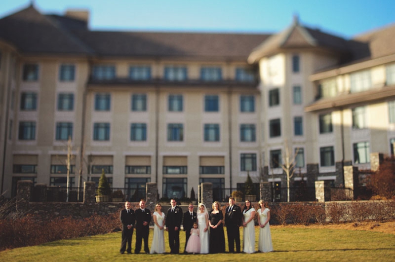 Elegant Silver and White Biltmore Estate Wedding via TheELD.com