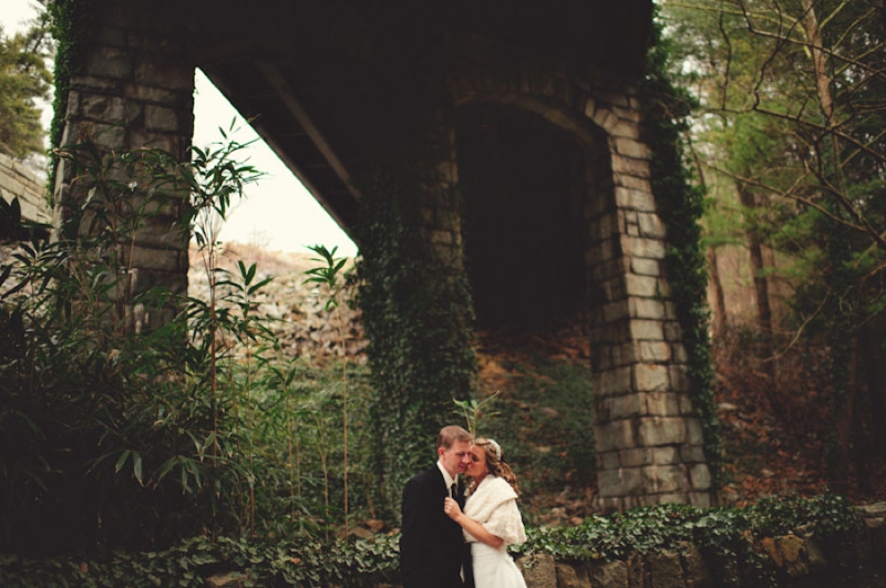 Elegant Silver and White Biltmore Estate Wedding via TheELD.com