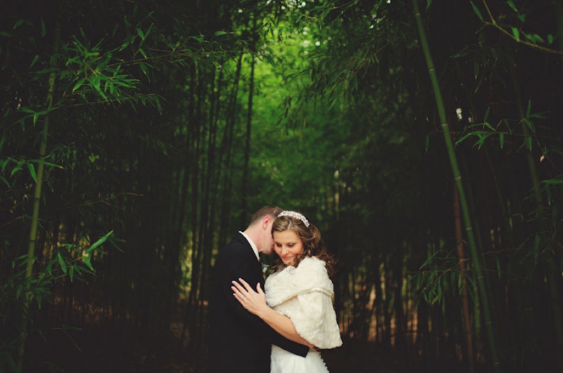 Elegant Silver and White Biltmore Estate Wedding via TheELD.com