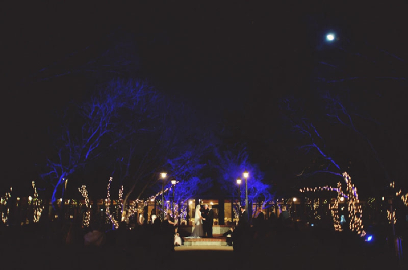 Elegant Silver and White Biltmore Estate Wedding via TheELD.com