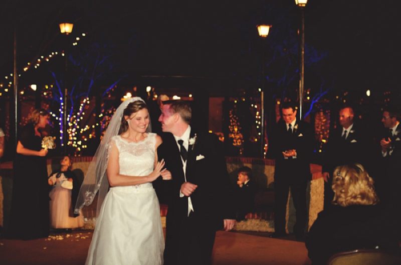 Elegant Silver and White Biltmore Estate Wedding via TheELD.com