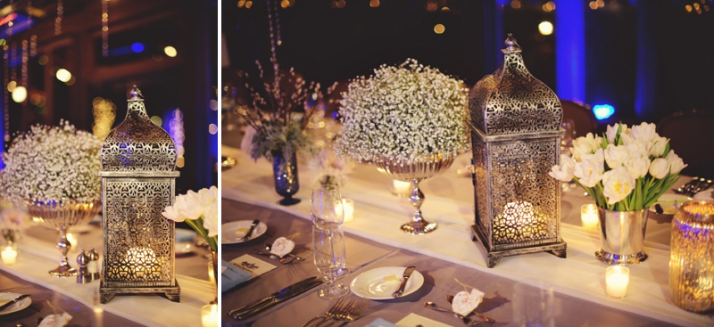 Elegant Silver and White Biltmore Estate Wedding via TheELD.com