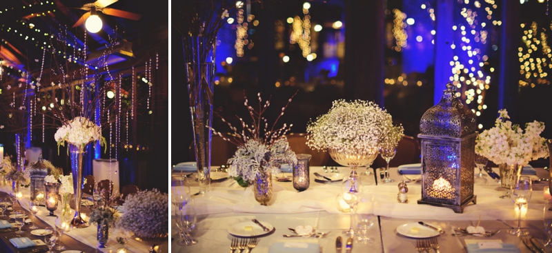 Elegant Silver and White Biltmore Estate Wedding via TheELD.com