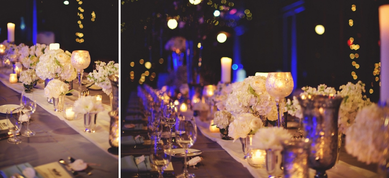 Elegant Silver and White Biltmore Estate Wedding via TheELD.com