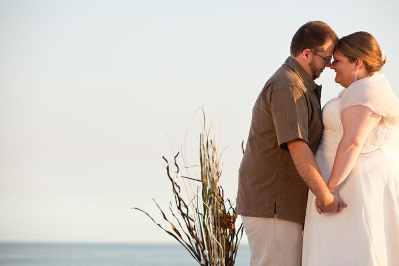 Eclectic Handmade St. George Island Wedding via TheELD.com