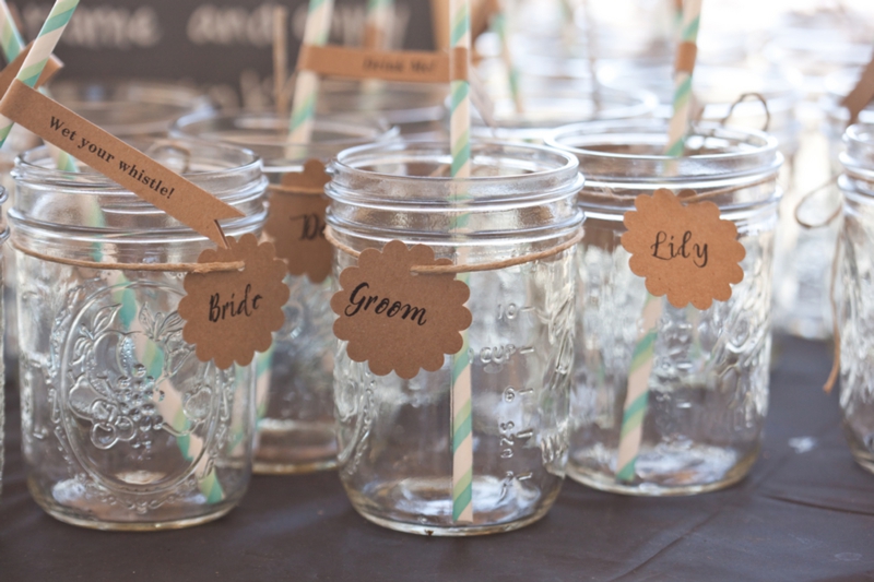 Eclectic Handmade St. George Island Wedding via TheELD.com