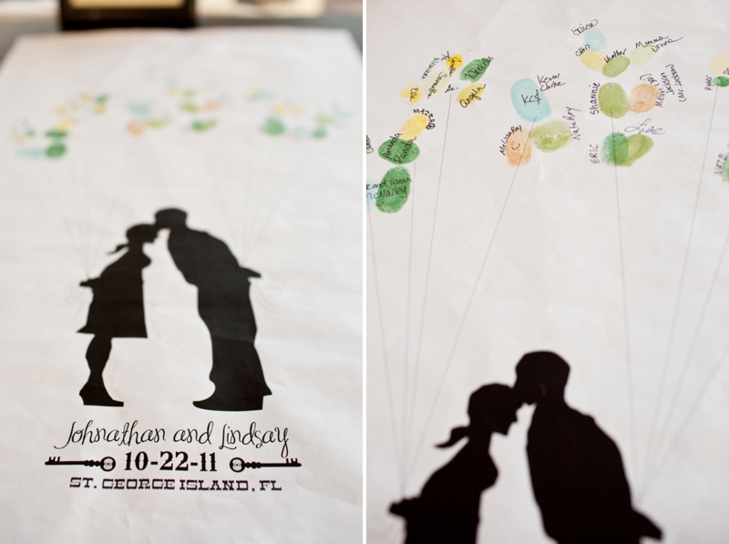 Eclectic Handmade St. George Island Wedding via TheELD.com