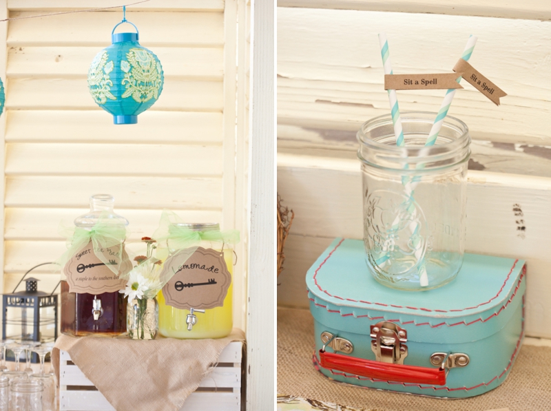 Eclectic Handmade St. George Island Wedding via TheELD.com