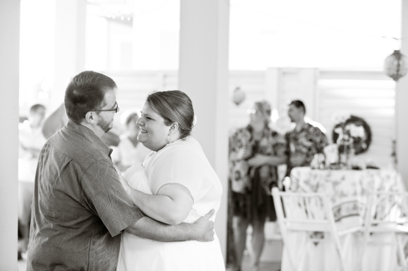 Eclectic Handmade St. George Island Wedding via TheELD.com