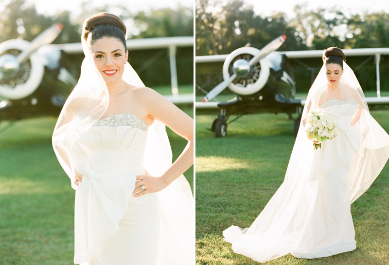 Emerald Green Aviation Inspired Wedding Inspiration via TheELD.com