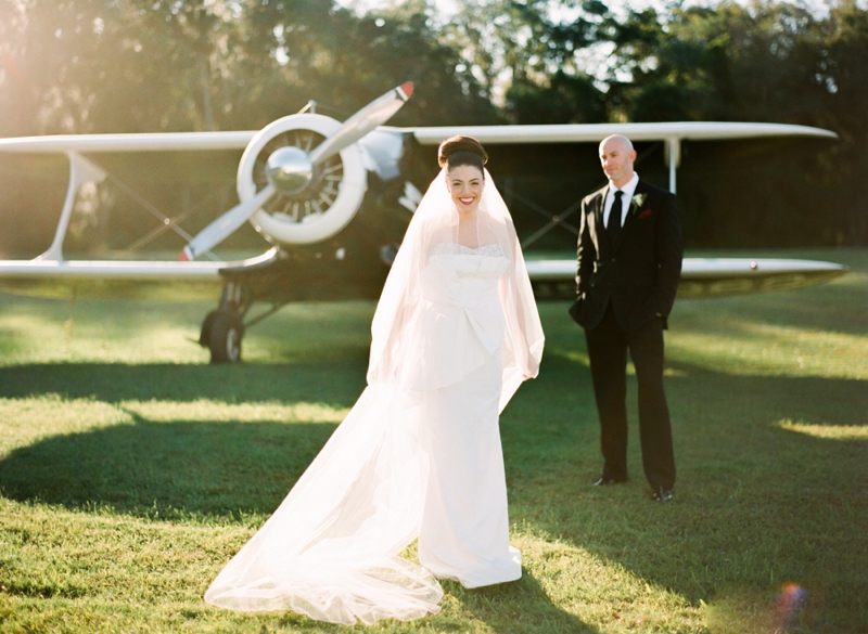 Emerald Green Aviation Inspired Wedding Inspiration via TheELD.com