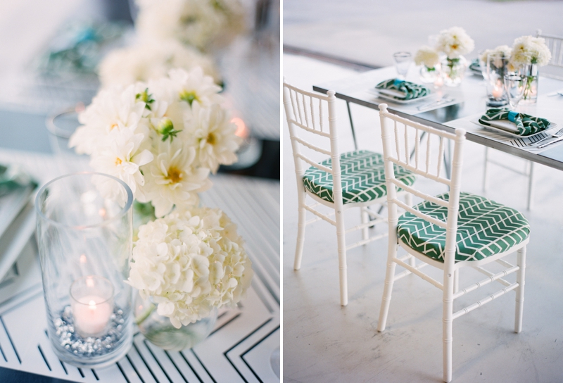 Emerald Green Aviation Inspired Wedding Inspiration via TheELD.com