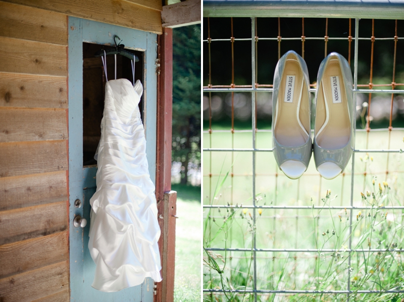 Handmade White, Gray & Yellow Wedding via TheELD.com