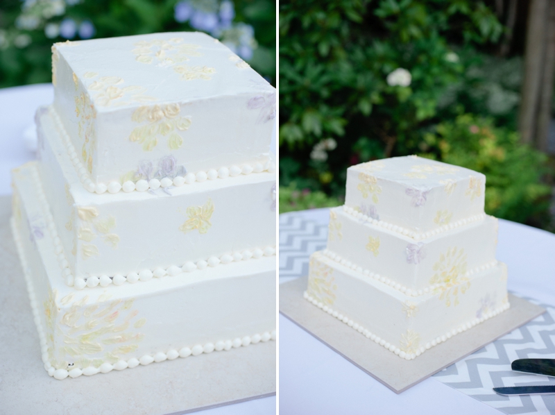 Handmade White, Gray & Yellow Wedding via TheELD.com