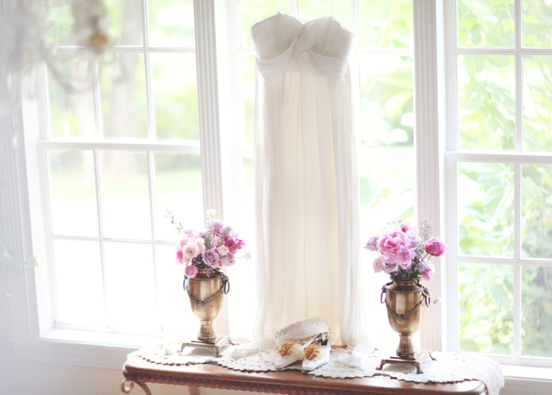 Pink Vintage Wedding Inspiration via TheELD.com