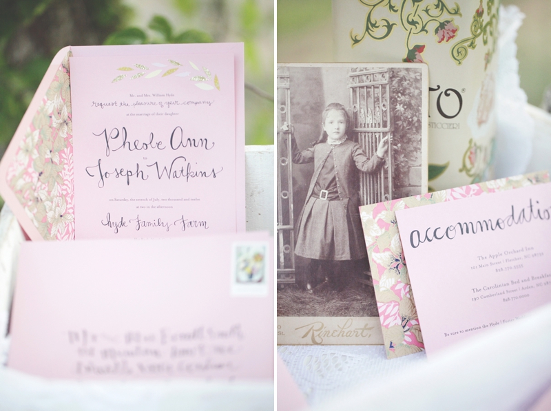 Pink Vintage Wedding Inspiration via TheELD.com