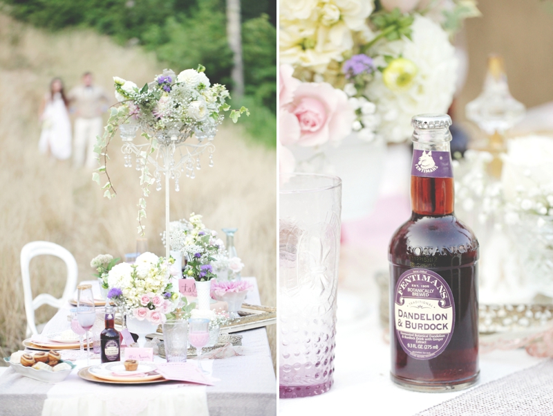 Pink Vintage Wedding Inspiration via TheELD.com