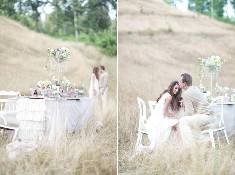 Pink Vintage Wedding Inspiration via TheELD.com