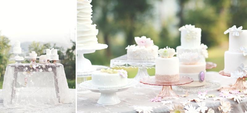 Pink Vintage Wedding Inspiration via TheELD.com