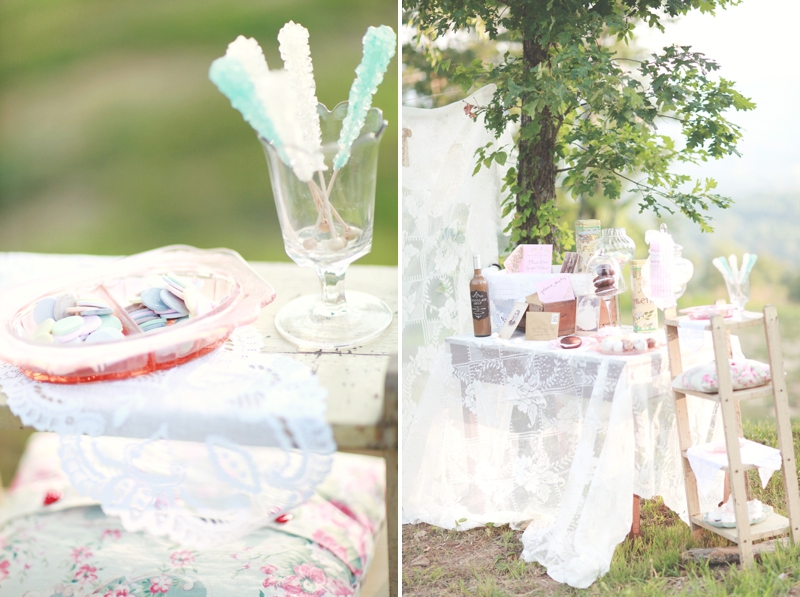 Pink Vintage Wedding Inspiration via TheELD.com